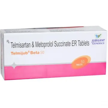 Telmijub Beta 50 Tablet product image