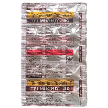 Telmikind 40 Tablet product image