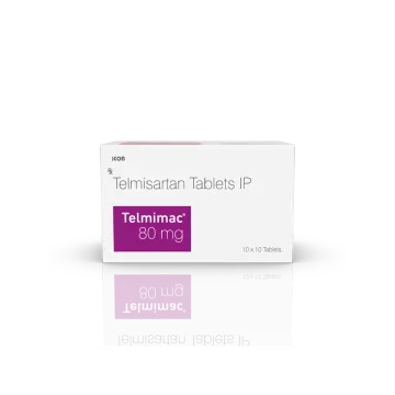 Telmimac 80mg Tablet product image