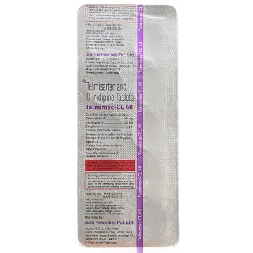 Telmimac Cl 40 Tablet product image