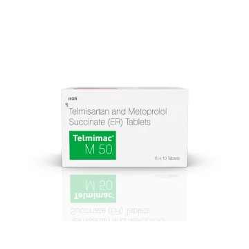 Telmimac M 50 Tablet product image