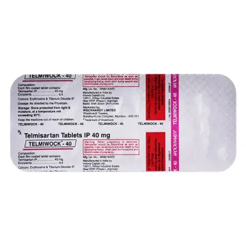Telmiwock 40 Tablet product image