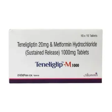 Teneliglip M 1000 Tablet product image