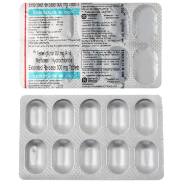 Tenzulix M 500 Tablet product image