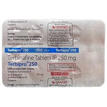 Terbipro 250 Tablet product image