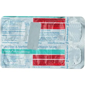 Tergra M 50/500 Tablet product image