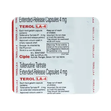 Terol La 4 Capsule product image