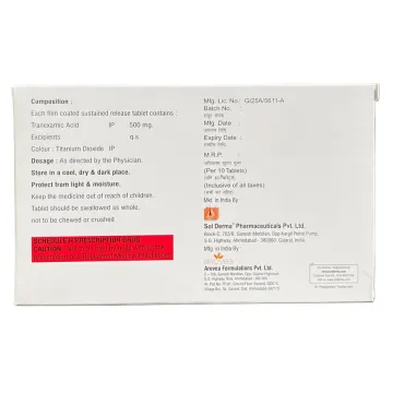 Texlite Sr 500mg Tablet product image