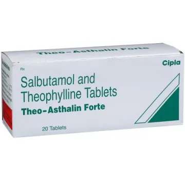 Theo Asthalin Forte Tablet product image