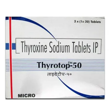 Thyrotop 50 Tablet product image