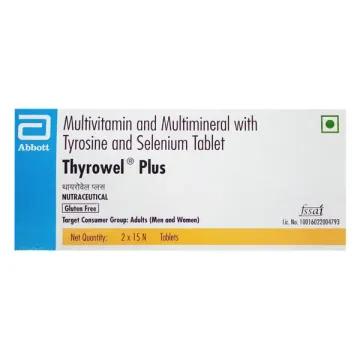 Thyrowel Plus Tablet product image