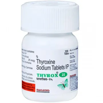 Thyrox 25 Tablet product image