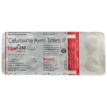 Tilcef 250 Tablet product image