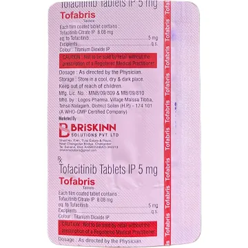 Tofabris 5 Tablet product image