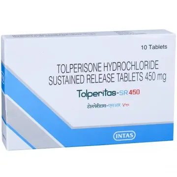 Tolperitas Sr 450 Tablet product image