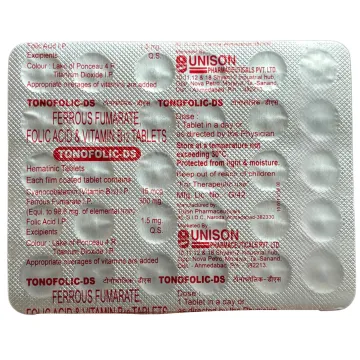 Tonofolic Ds Tablet product image