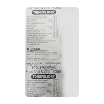 Tonofolic Xt Tablet product image