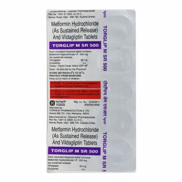 Torglip M Sr 500 Tablet product image
