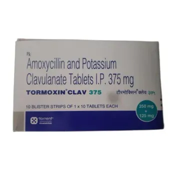 Tormoxin Clav 375mg Tablet product image