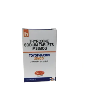 Toyopharmin 25mcg Tablet product image