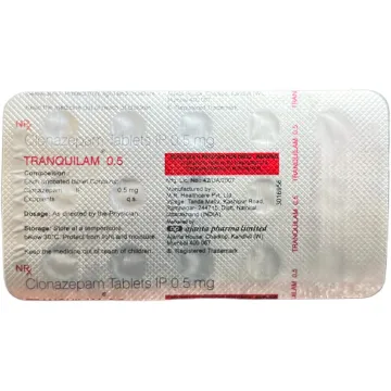 Tranquilam 0.5 Tablet product image