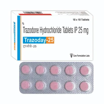 Trazoday 25 Tablet product image