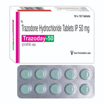 Trazoday 50 Tablet product image