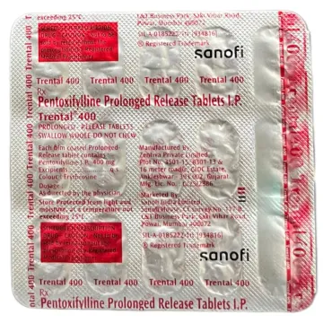 Trental 400 Tablet product image