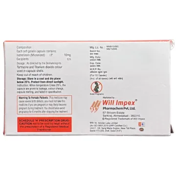 Tretinex 10 Capsule product image