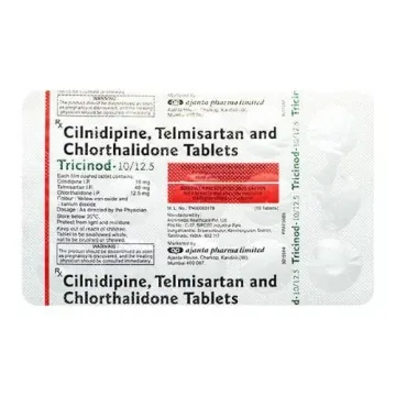 Tricinod 40 Mg/5 Mg/12.5 Mg Tablet product image