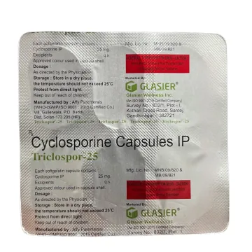 Triclospor 25 Capsule product image