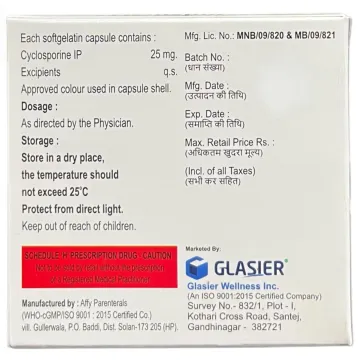 Triclospor 25 Capsule product image