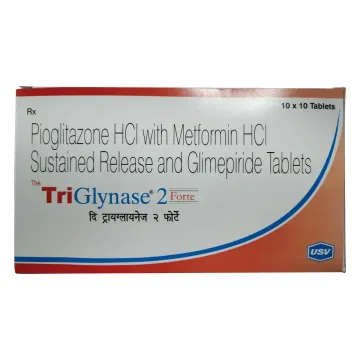 Triglynase 2 Forte Tablet product image