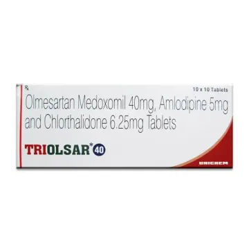Triolsar 40 Tablet product image