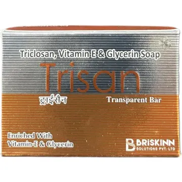 Trisan Transparent Bar 75gm product image