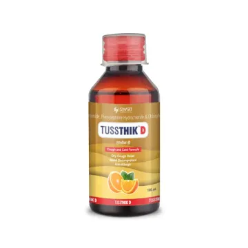 Tussthik D Syrup 100ml product image