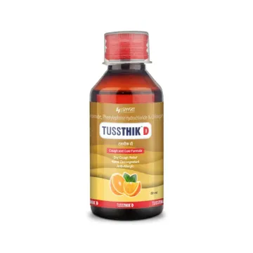 Tussthik D Syrup 60ml product image
