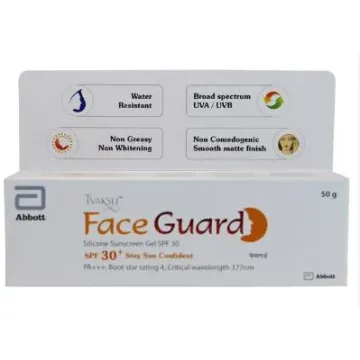Tvaksh Face Guard Spf 30 Gel 50gm product image