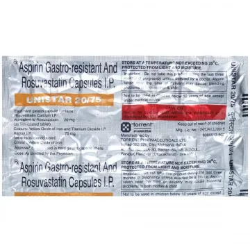 Unistar 20/75 Tablet product image