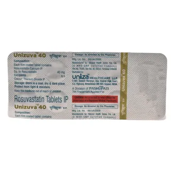 Unizuva 40 Tablet product image