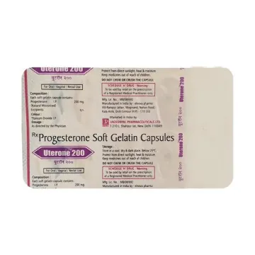 Uterone 200 Capsule product image