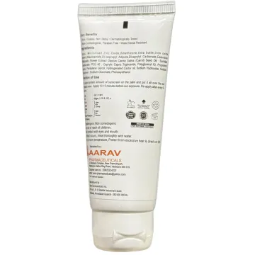 Uv Back Matte Sunscreen Gel 50gm product image