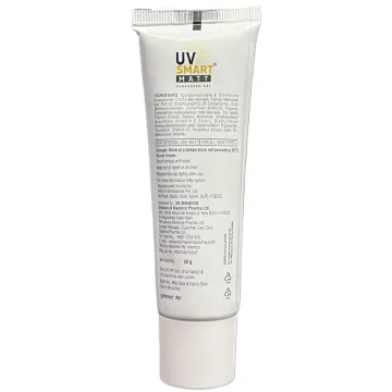 Uvsmart Matt Spf 50 Sunscreen Gel 50gm product image