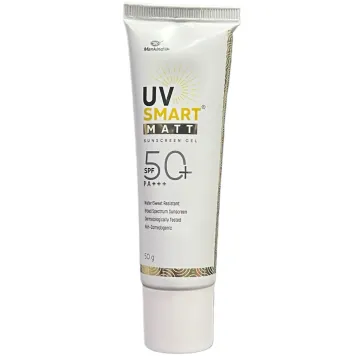 Uvsmart Matt Spf 50 Sunscreen Gel 50gm product image