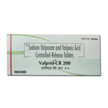 Valprid Cr 200 Tablet product image