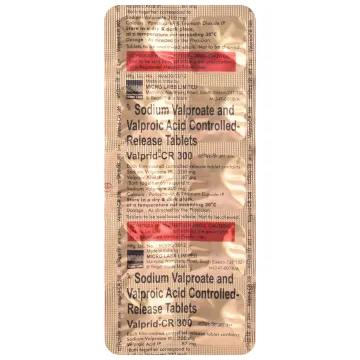 Valprid Cr 300 Tablet product image