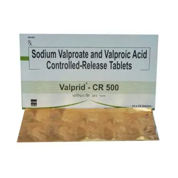Valprid Cr 500 Tablet product image