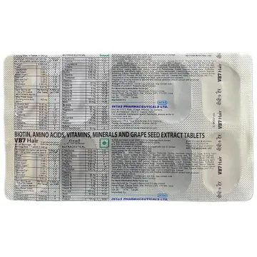 Vb7 Hair Tablet product image