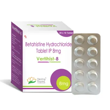 Vertihist 8mg Tablet product image
