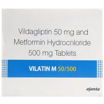 Vilatin M 50/500 Tablet product image